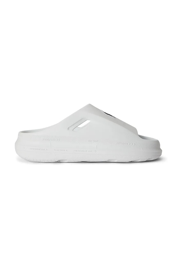 Polo Ralph Lauren шлёпанцы для мужчин Saber Slide белый 809P08335002.100