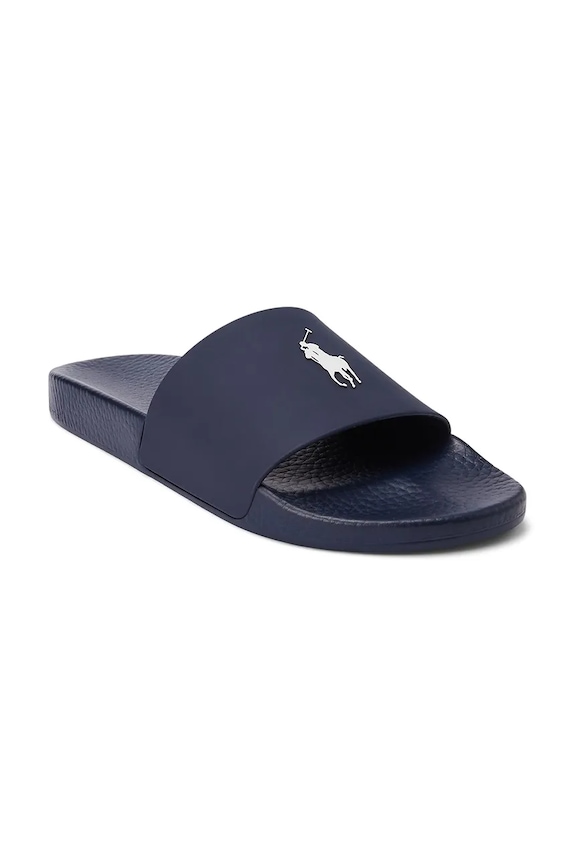 Polo Ralph Lauren papuci Polo Slide bleumarin 809852071010.410
