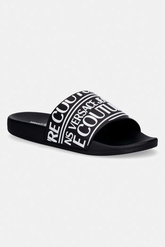 Versace Jeans Couture šľapky pánske čierna 80YA3SQ1.71352.899
