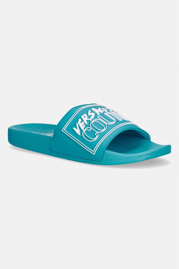 Versace Jeans Couture šľapky pánske modrá 80YA3SQ3.ZSC22.203