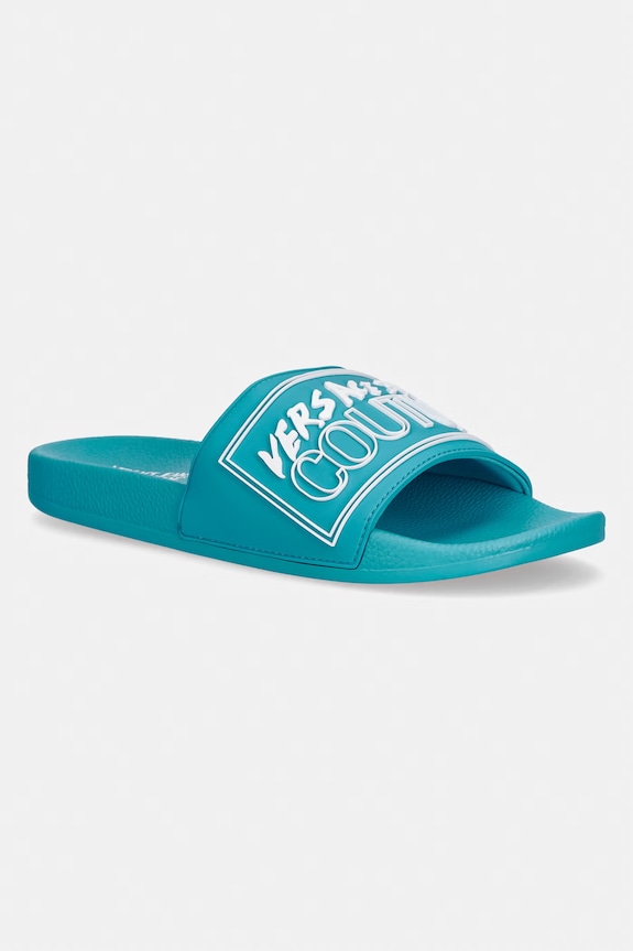 Versace Jeans Couture šľapky pánske modrá 80YA3SQ3.ZSC22.203