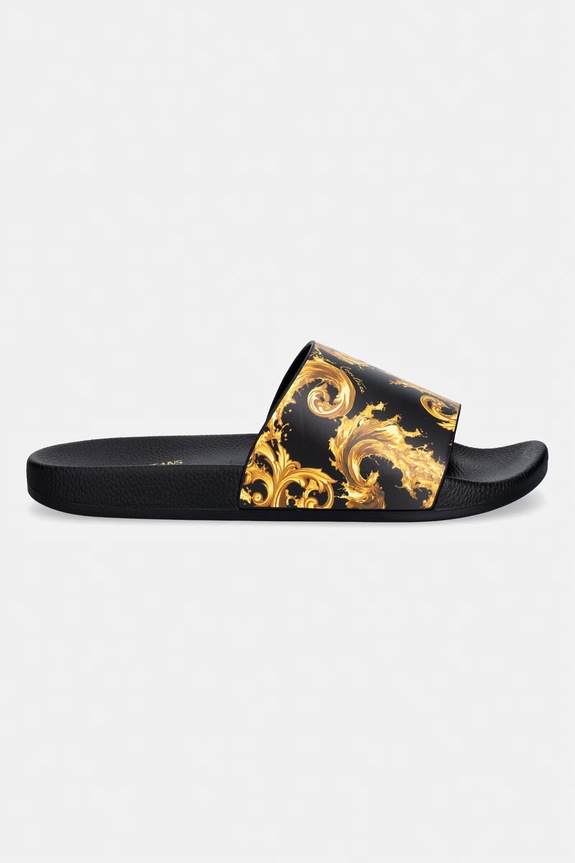 Šľapky Versace Jeans Couture 80YA3SQ4.ZS365.G89 čierna SS26