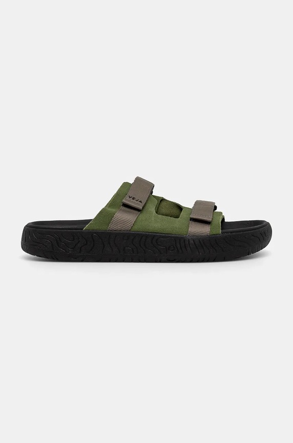 Veja klapki ARPOADOR SUEDE AP3221037B zielony SS26