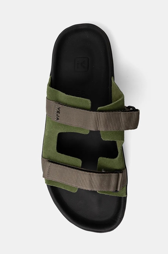 Veja klapki ARPOADOR SUEDE zielony AP3221037B