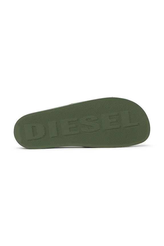 Šľapky Diesel Sa-Swim Y03712.P8453.T7398 zelená