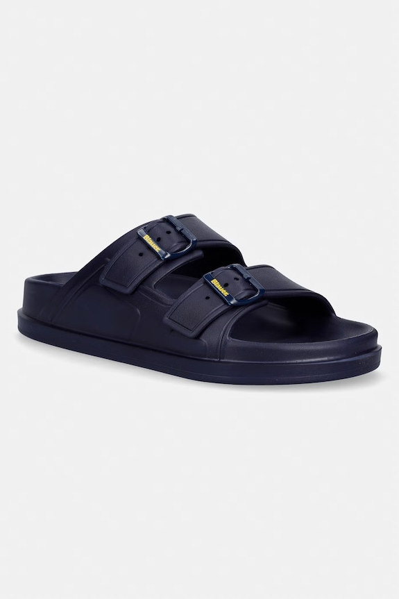 Blauer papuci pentru piscină pentru bărbați HOLLEY02 bleumarin S6HOLLEY02.EVA