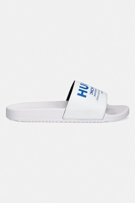 Hugo Blue klapki Timein 50563526.100 biały SS26