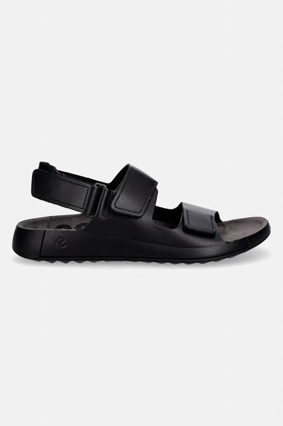 Ecco sandały skórzane Cozmo M 500944.01001 czarny SS26