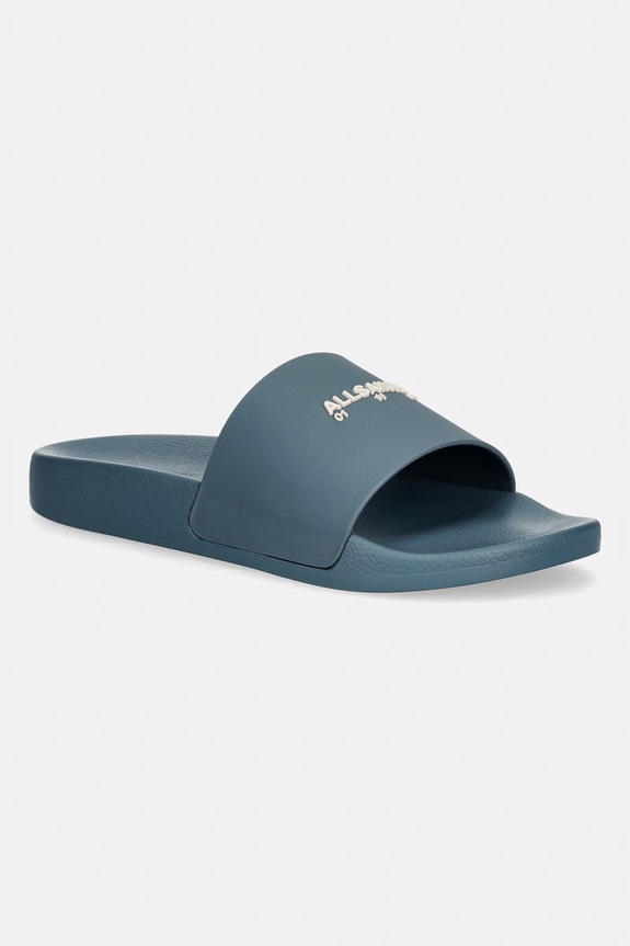 AllSaints klapki Date Slider niebieski M001FE