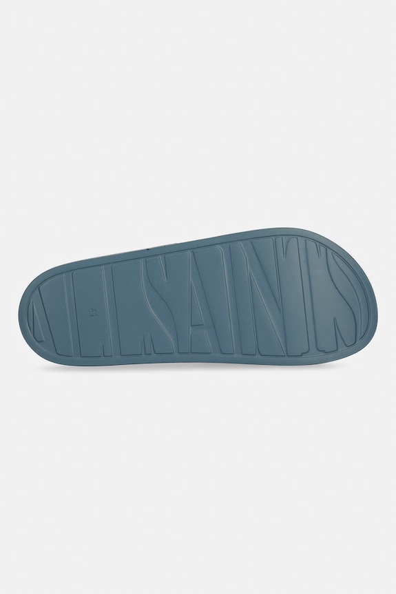AllSaints klapki Date Slider M001FE niebieski