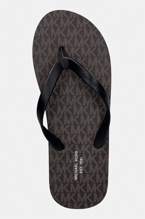 Michael Kors japonki męskie Travis Flip Flop brązowy 42S2TRFA2Q.292