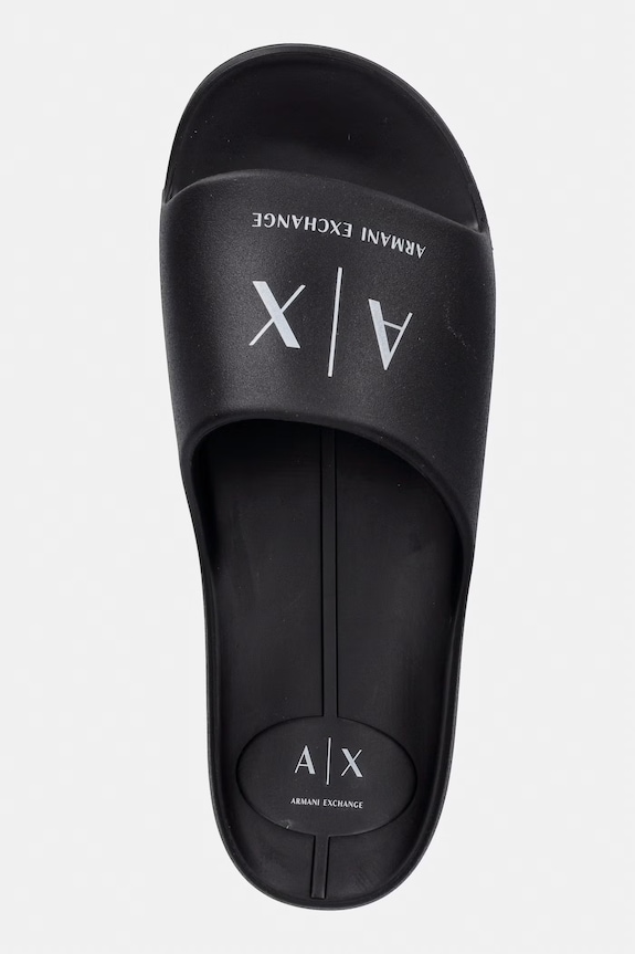 Armani Exchange klapki basenowe męskie czarny XM002744.AF23456.MC011