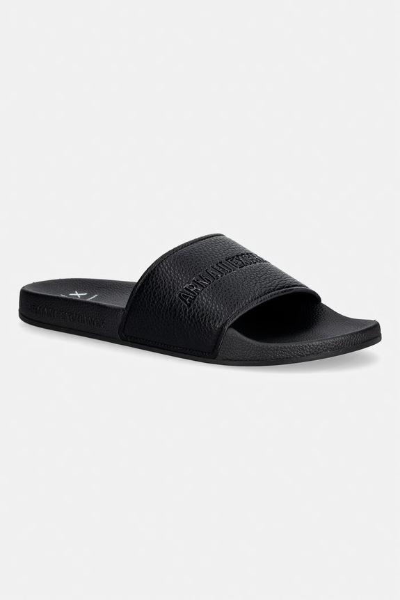 Armani Exchange šľapky na plávanie pánske čierna XM002887.AF22832.UC001