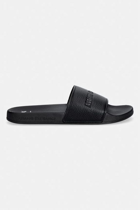 Armani Exchange šľapky na plávanie pánske XM002887.AF22832.UC001 čierna SS26