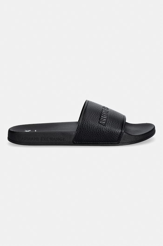 Armani Exchange šľapky na plávanie pánske XM002887.AF22832.UC001 čierna SS26
