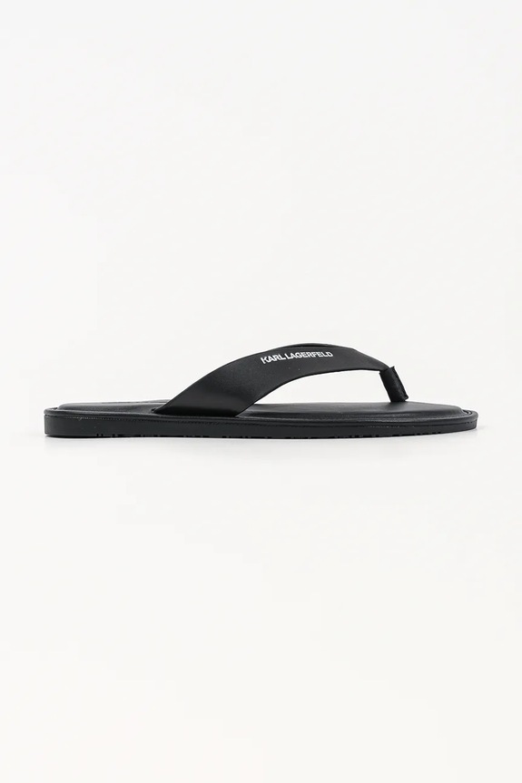 Karl Lagerfeld japonki skórzane Kastor Iv czarny KL70206C.000