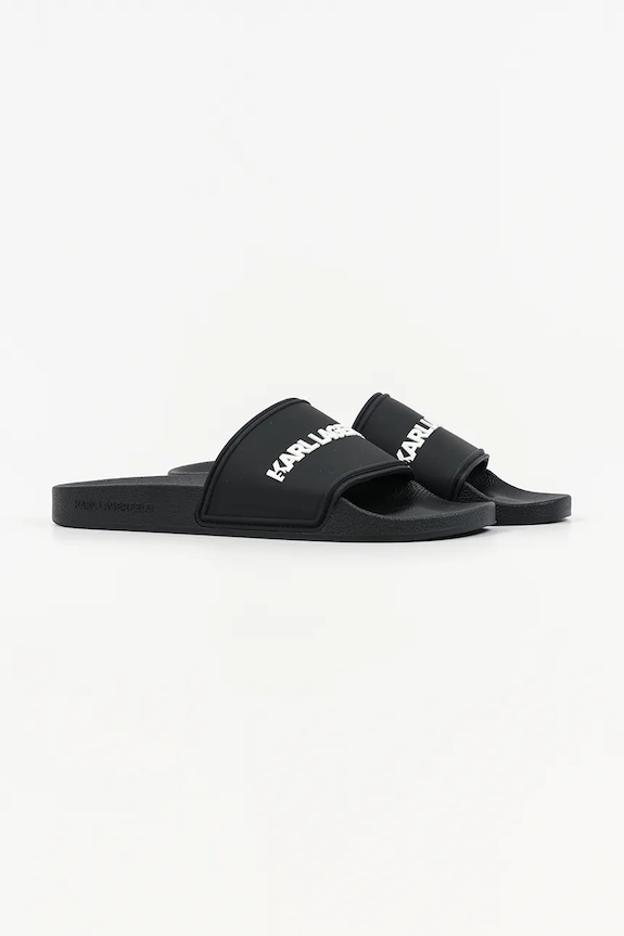 Шльопанці Karl Lagerfeld Kondo Ii KL70004C.V00 чорний SS26