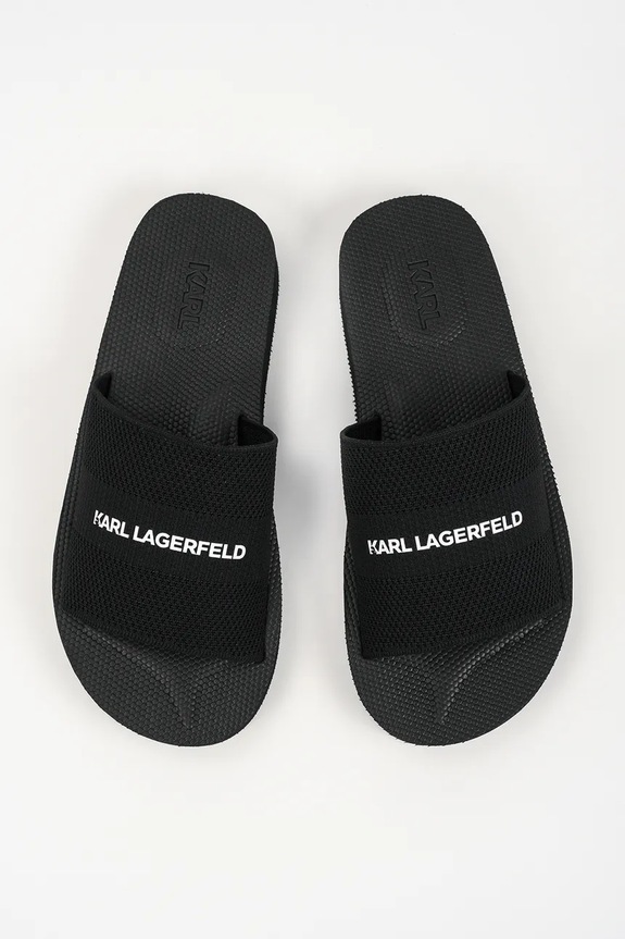 Karl Lagerfeld pantofle Atlantik černá KL70506A.K00