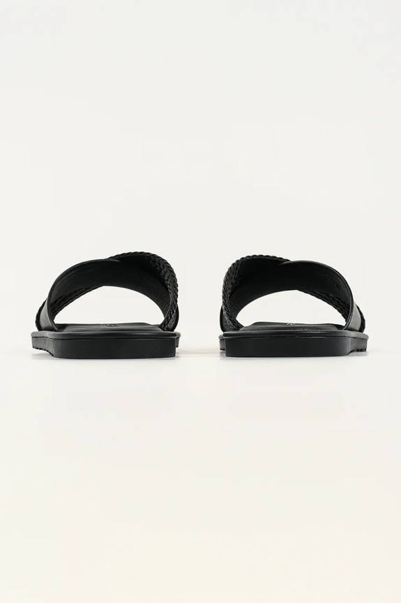 Обувь Кожаные шлепанцы Karl Lagerfeld Kastor Iv KL70214C.000 чёрный