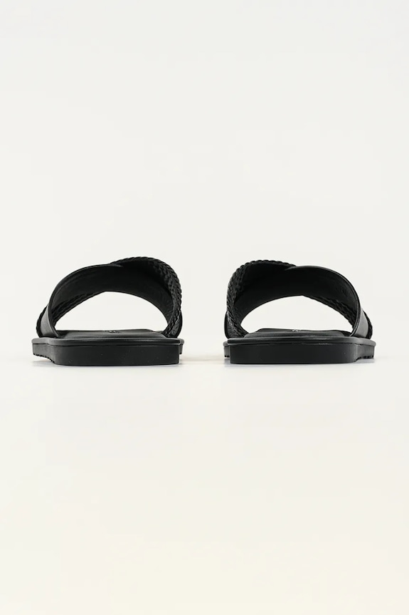 Обувь Кожаные шлепанцы Karl Lagerfeld Kastor Iv KL70214C.000 чёрный