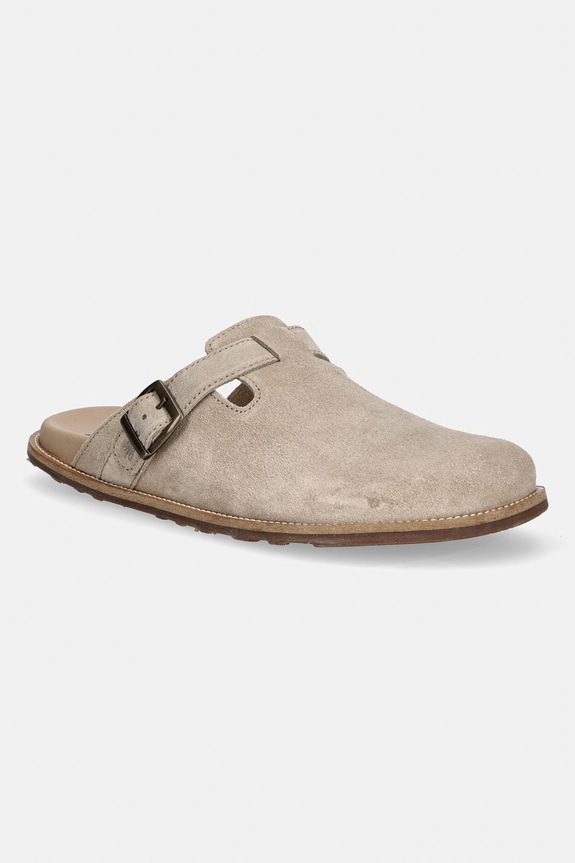 Fly London papuci din piele MIGS411FLY bej P145411003