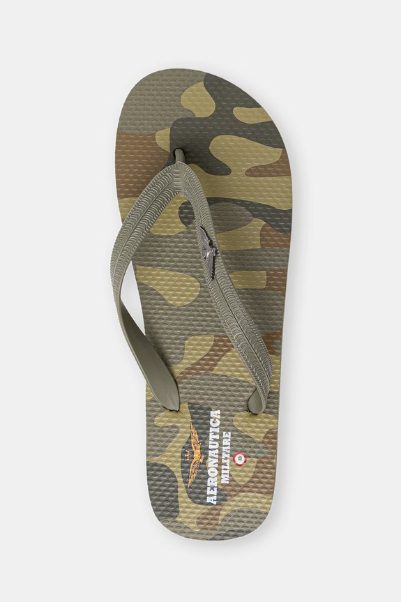 Aeronautica Militare pánske šľapky INFRADITO zelená 261SC0243UCT03112.94398
