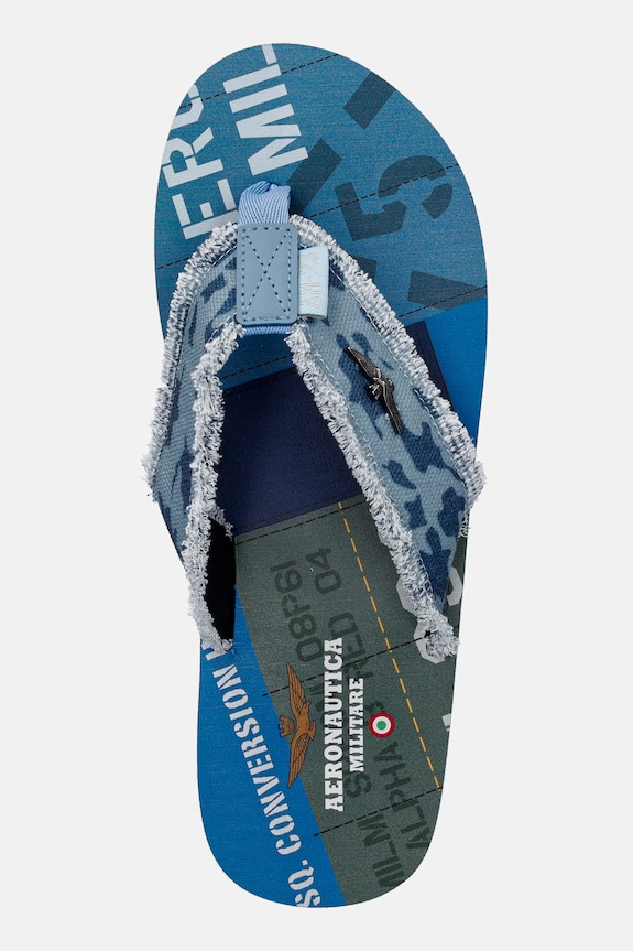 Aeronautica Militare šľapky pánske INFRADITO modrá 261SC0310UCT03593.94397