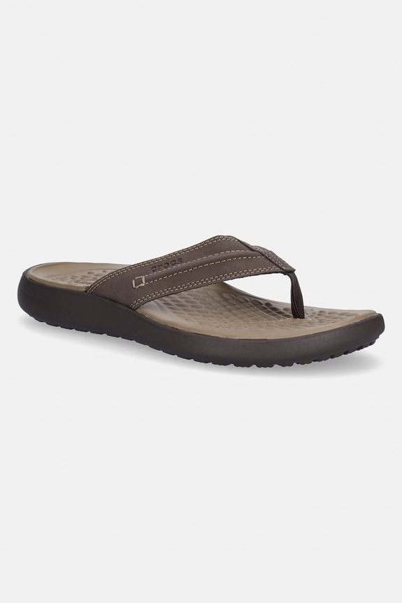Crocs žabky pánske Yukon Vista II LR Flip hnedá 209332.206