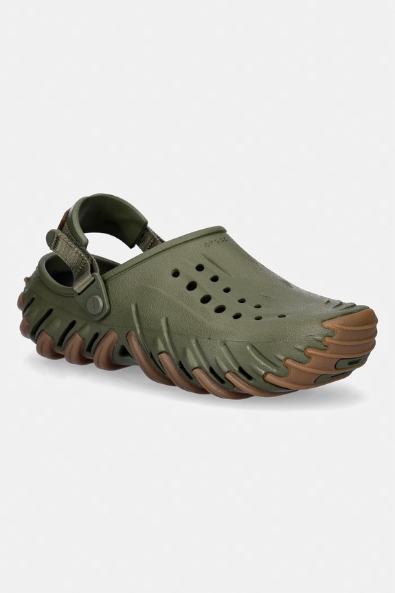 Crocs Echo Gum RO Clog papuci pentru bărbați verde 211675.309