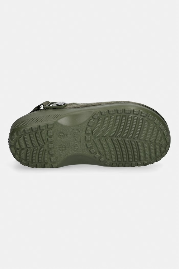 Crocs klapki męskie Classic Crafted Vegan Suede Cg 211930.309 zielony