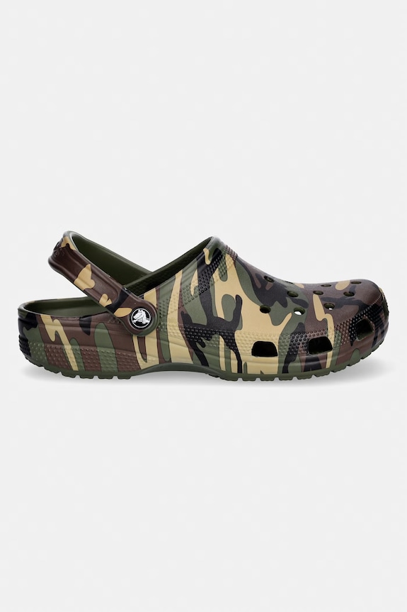 Crocs šľapky pánske Classic Camouflage Clog 211936.3TC zelená SS26