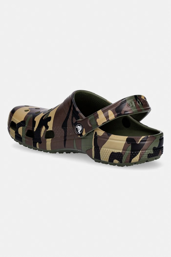 Obuv Crocs šľapky pánske Classic Camouflage Clog 211936.3TC zelená