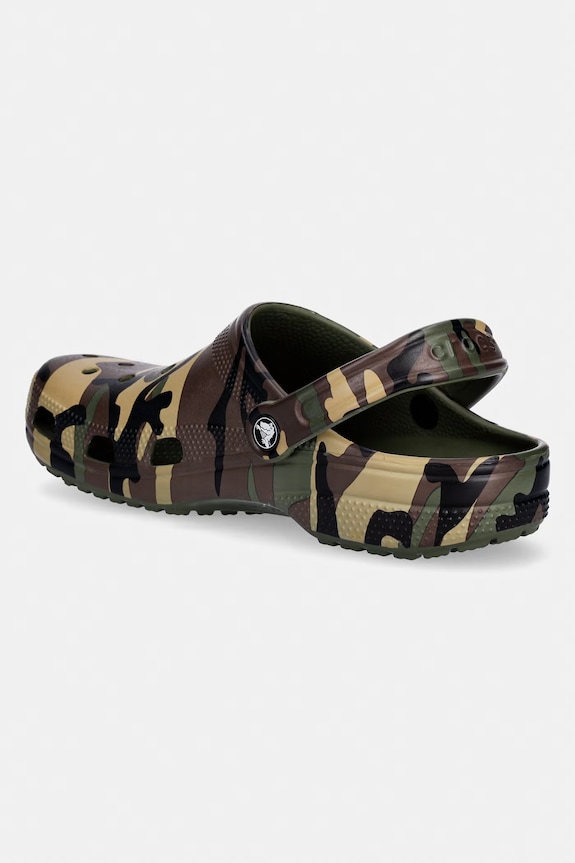 Obuv Crocs šľapky pánske Classic Camouflage Clog 211936.3TC zelená