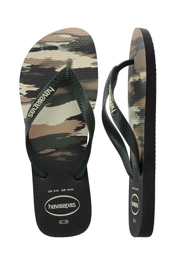 Havaianas japonki męskie TOP CAMU 4141398.9052 zielony