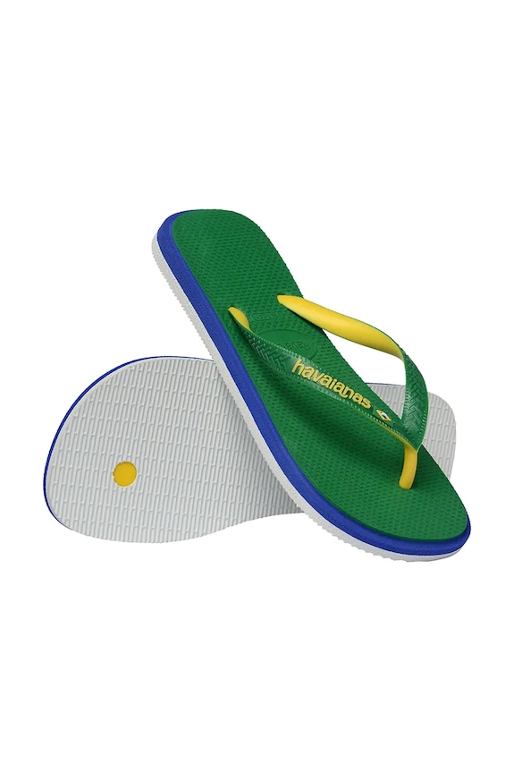 Havaianas вьетнамки для мужчин BRASIL TWIST зелёный 4149927.2703