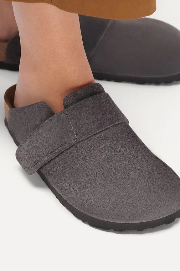 Birkenstock Loma Flip-flop mules Men's suede 1031633