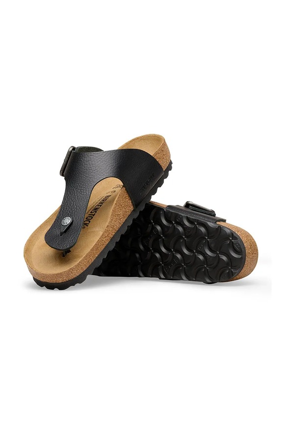 Birkenstock Ramses šľapky pánske kožené čierna 1031410