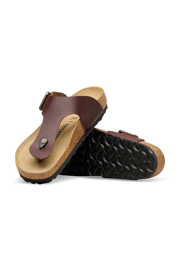 Birkenstock Ramses šľapky pánske kožené hnedá 1031400