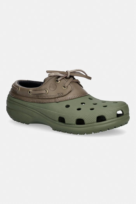 Crocs Classic Islander klapki męskie zielony 212022.38V