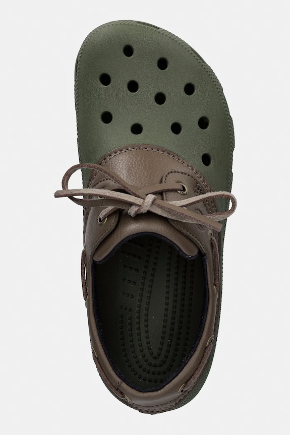 Crocs Classic Islander klapki męskie zielony 212022.38V