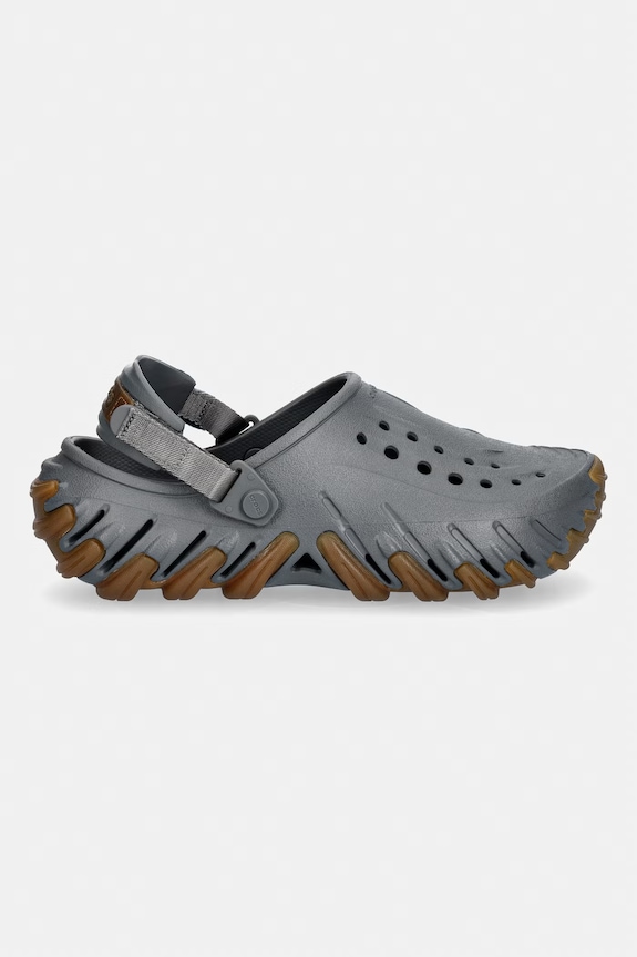 Crocs pánske šľapky Echo Gum Ro Clog 211675.0DA sivá SS26