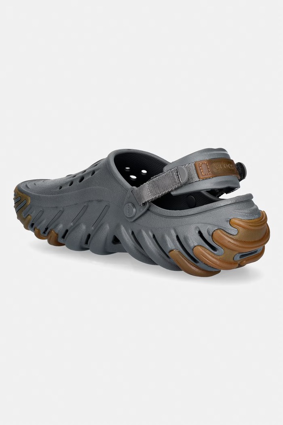 Obuv Crocs pánske šľapky Echo Gum Ro Clog 211675.0DA sivá