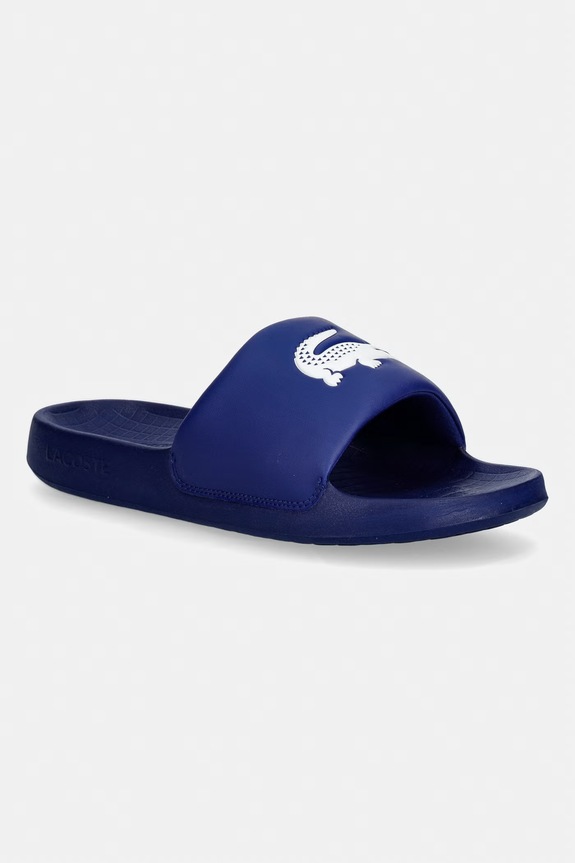 Lacoste klapki męskie SERVE SLIDE 1.0 granatowy 51CMA0017.092
