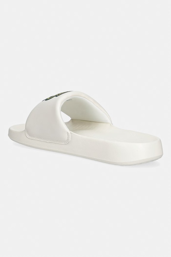 Obuwie Lacoste klapki z odkrytymi palcami męskie Serve Slide 1.0 50CMA0035.1Y5 beżowy
