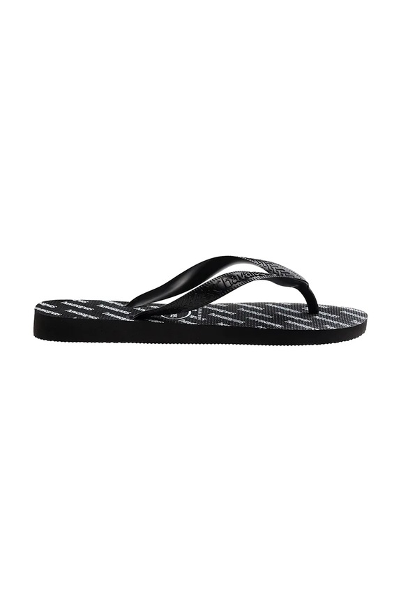 Παντόφλες Havaianas TOP LOGOMANIA ESSENTIAL BALLET 4149891.0090 μαύρο SS26