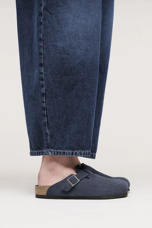 Birkenstock Μουλάρια σουέτ Boston 1030837