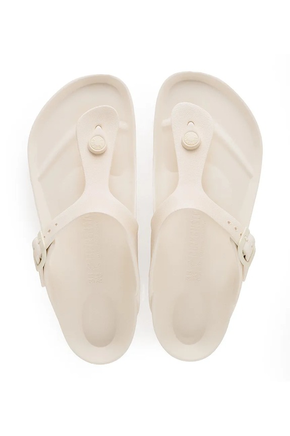 Birkenstock σαγιονάρες δίχαλες Gizeh EVA μπεζ 1031278