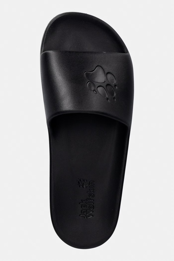 Jack Wolfskin klapki basenowe Paw Slider czarny A65742