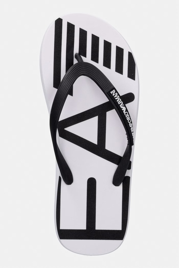 EA7 Emporio Armani șlapi alb AF22188.7X000659