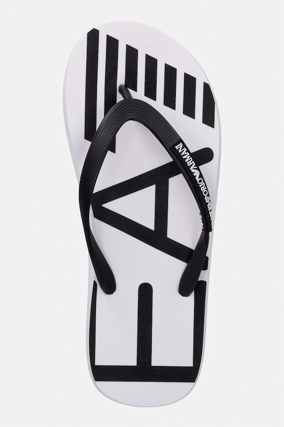 EA7 Emporio Armani șlapi alb AF22188.7X000659